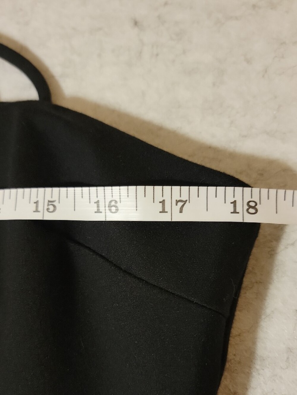 Lulus Paulina Black Bodycon Midi Cocktail Dress Square Neck Spaghetti Strap XL - Picture 11 of 16
